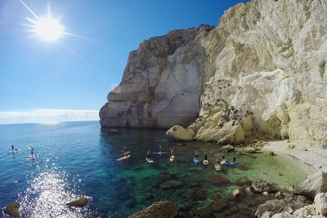 Course and Excursion in SUP to the Devils Saddle in Cagliari