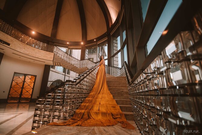 Epic Flying Dresses in Egypt Private Photoshoot and Reels - What to Expect