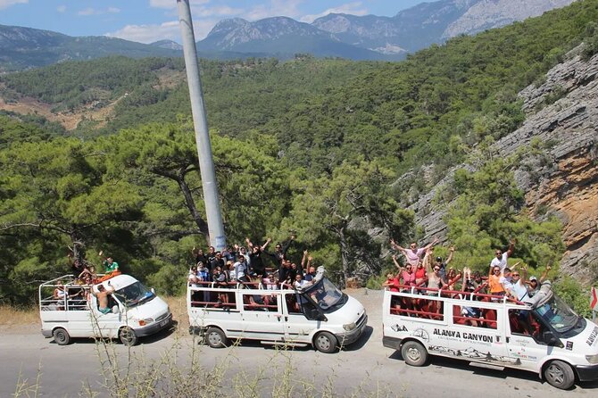 From Alanya Sapadere Canyon Activity - Meeting and Pickup Information
