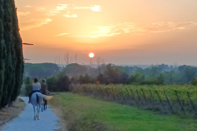 Horseback Riding at Sunset 1 Hour at the Certosa Di Pisa - Additional Information