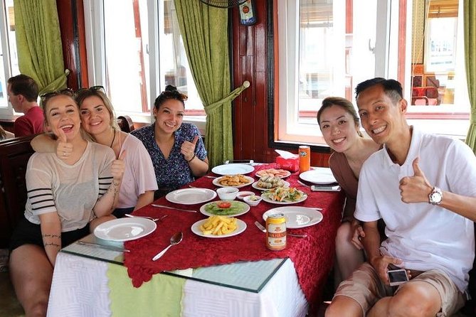 Join in Full-Day Halong Bay Islands and Cave Tour With Dragonfly Cruise - Meeting Point