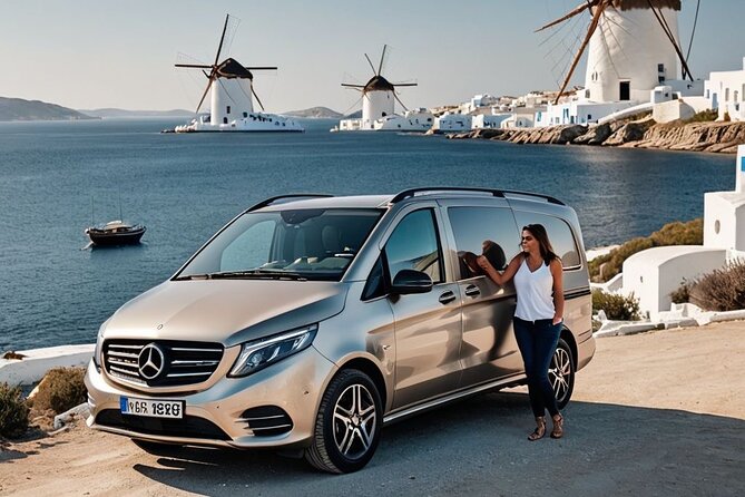 Mykonos Transfer: Airport - Port (Arrivals - Departures) to Hotel - Service Inclusions