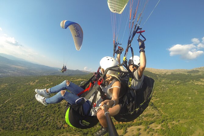 Paragliding Above Lake Ohrid in North Macedonia - Pick-Up Service