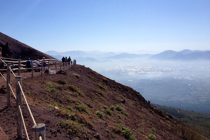 Pompeii Skiptheline and Mt Vesuvius With Lunch&Winetasting From Rome - Volcano Crater Visit Guidelines