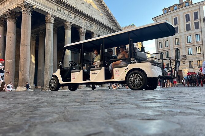 Private Baroque Tour of Rome By Golf-Cart - Tour Exclusions