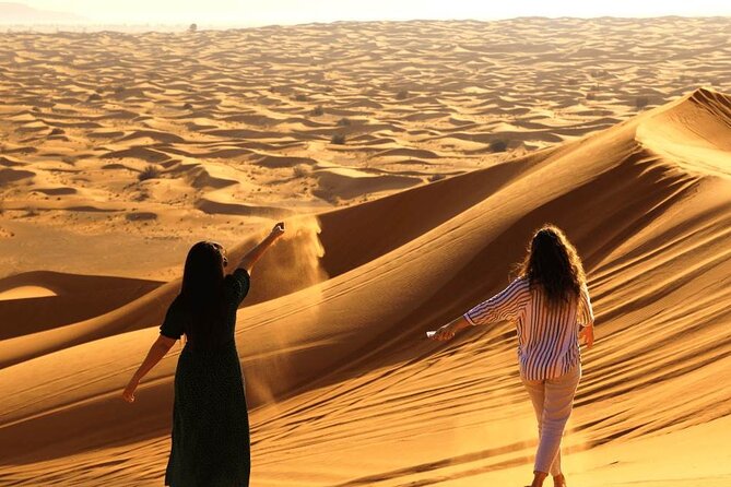 Private Dubai Sunrise With Red Dune Bashing Camel Ride Boarding - Directions