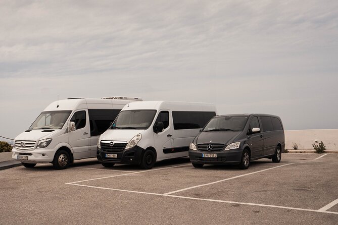 Santorini Island Private Transfers From and To Airport/Port