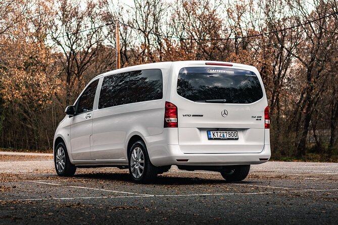 Santorini Private Transfer From or To Airport - The Sum Up