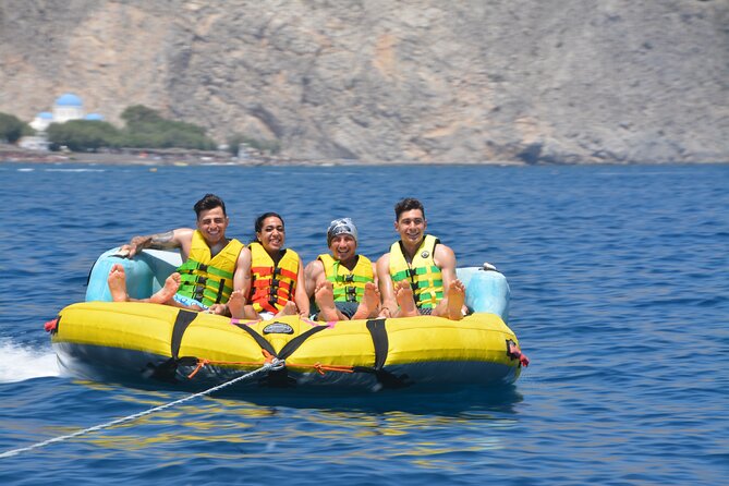 Thrill Waves Tubing at Perivolos Beach Santorini