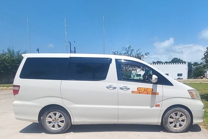 Zanzibar Airport From or to Nungwi&Kendwa Private Transfer - Accessibility Information