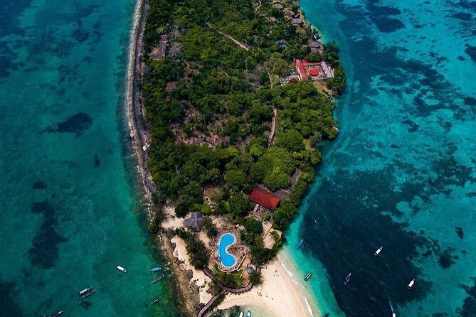 Zanzibar Prison Island Tour, Kuza Cave Tour, The Rock Restaurant, Kae Funk Beach