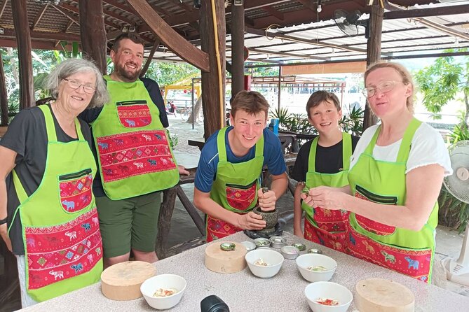 Authentic Thai Cooking Class With Market Tour - Inclusions and Pickup Information