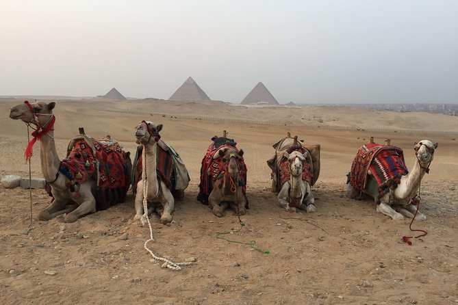 Camel Ride at Giza Pyramids During Sunset - Inclusions