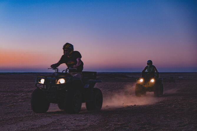 Desert Safari by Quad Bike Around Pyramids Enjoying Sunset or Sunrise - Good To Know