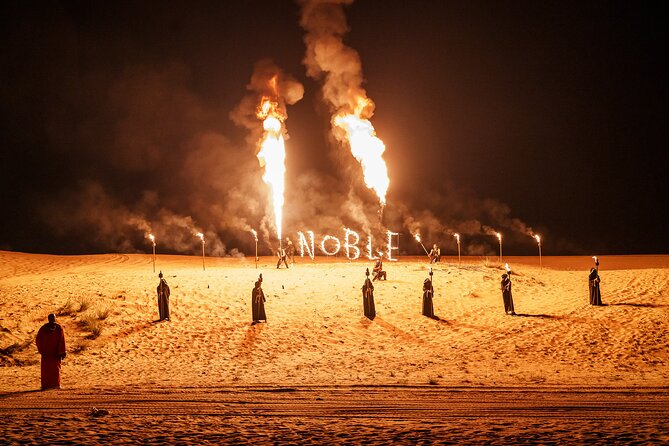 Dubai Evening Desert Safari With 5* Buffet Dinner At Noble Camp