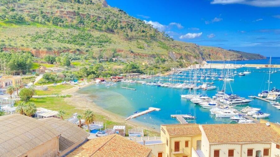 From Cefalù: Catamaran Excursion to Zingaro and Scopello