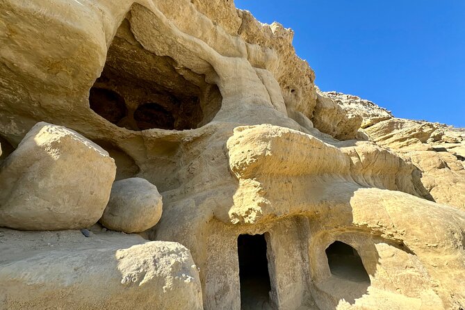 Full-Day Private Tour in Matala Caves and Ancient Gortyn in Crete