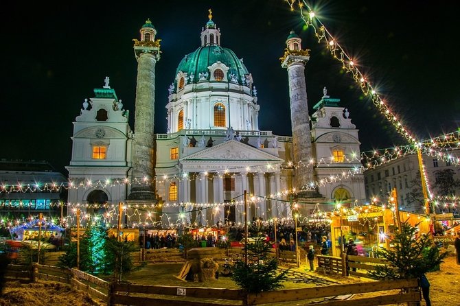 Full Day Private Vienna Christmas Market Tour From Budapest With Lunch