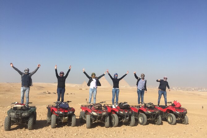 Giza Pyramids Tour Quad Bike and Camel Ride - Duration Details