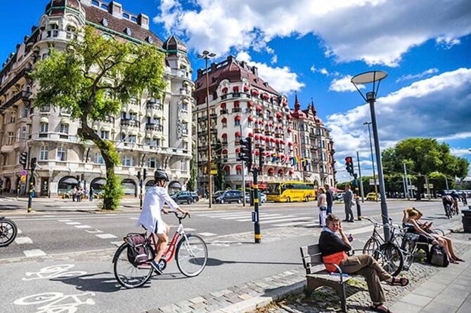 Guided 3,5h Bike Tour Stockholm (English/German)