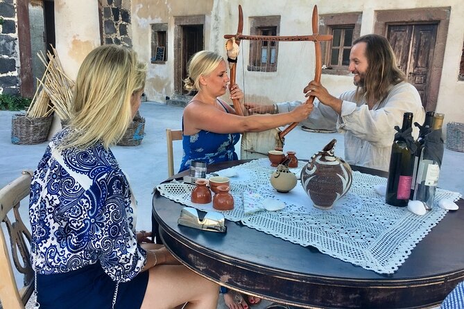 Harmony of Tastes: Private Santorini Wine & Local Music Tour - Wine Tasting Experience
