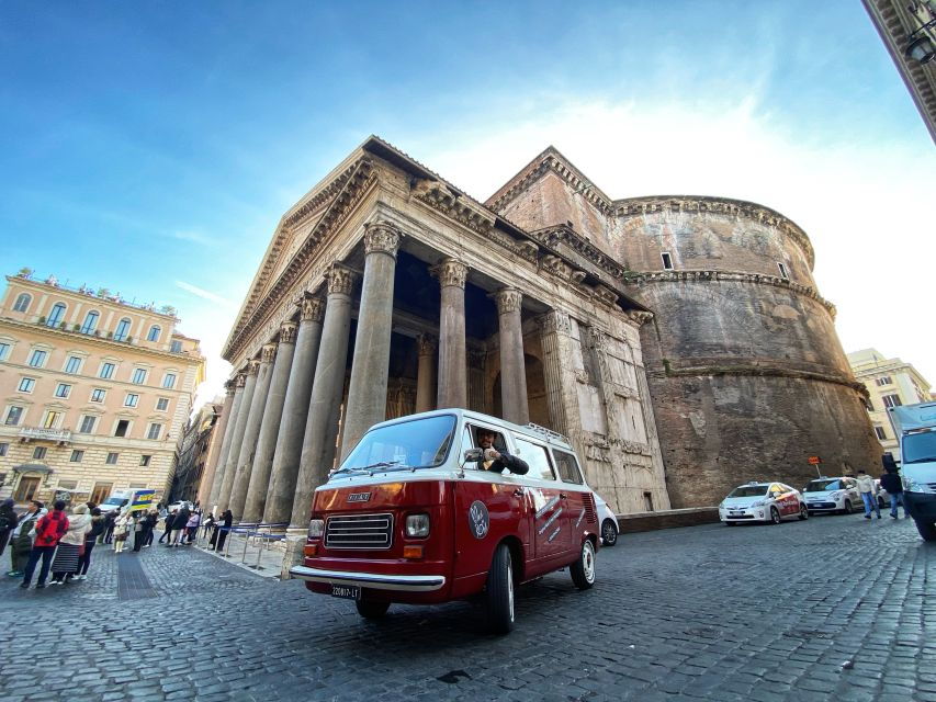 Highlights of Rome and Aperitif in a Fiat Vintage Van - Experience