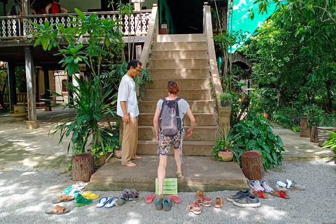 Morning Tour Bamboo Train, Ancient House, Hanging Bridge, - Transportation Details