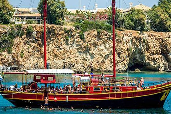 PIRATE BOAT 4.5h With Transfer & Lunch From Hersonissos CRETE