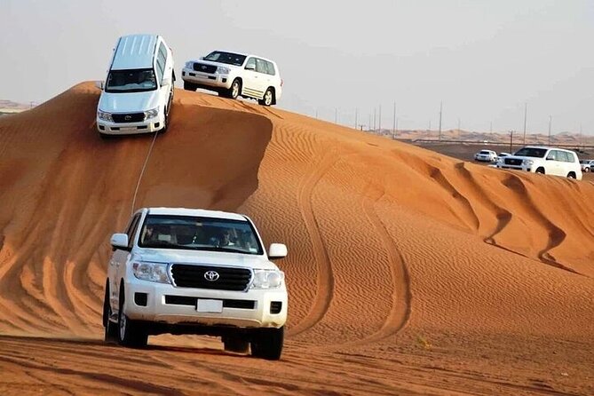 Premium Private Desert Safari by 4×4 Vehicle With BBQ Dinner