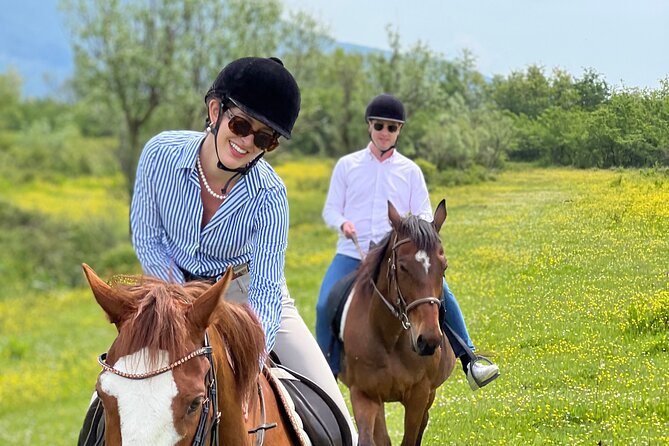 Private Horseback Riding Across River Ljuta With Transport - Good To Know