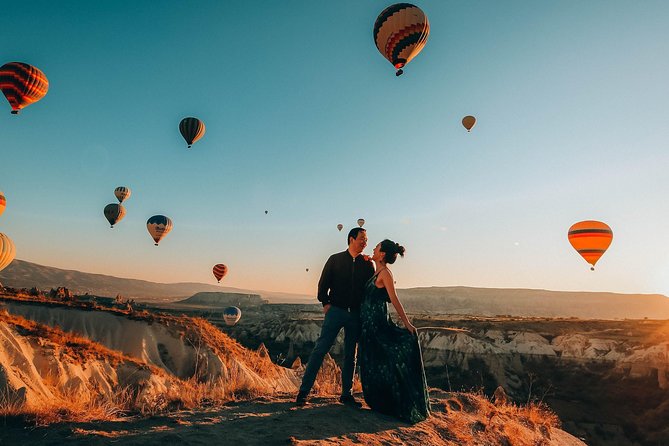 Private Photo Shoot With Flying Dress in Cappadocia