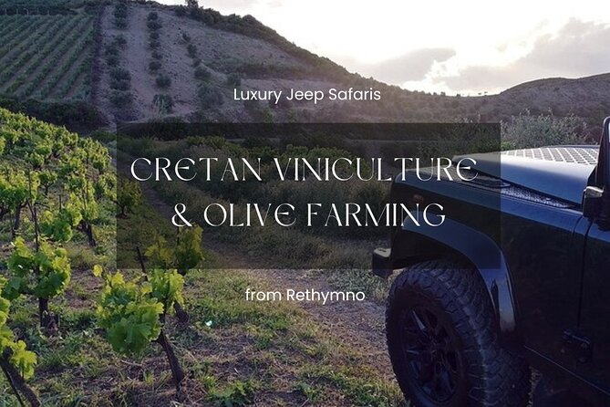 Rethymno Luxury Jeep Tour in Cretan Viniculture and Olive Farming - Good To Know