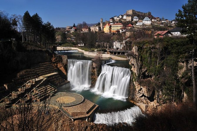 Sarajevo to Zagreb: One-Way Tour via Jajce, Travnik, Pliva Lake and Watermills
