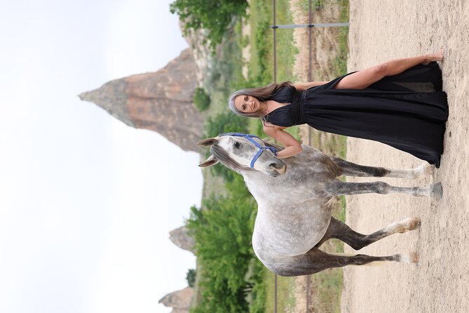 Sunset Horse Back Riding Tour in Rose Valley With Fairy Chimneys