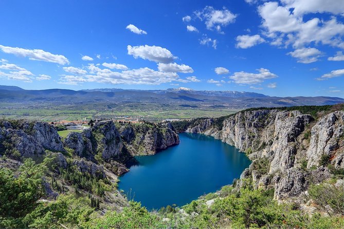 The Blue-Red Route - Panoramic Flight Over Imotski, Trilj, Omiš, and Split - Good To Know
