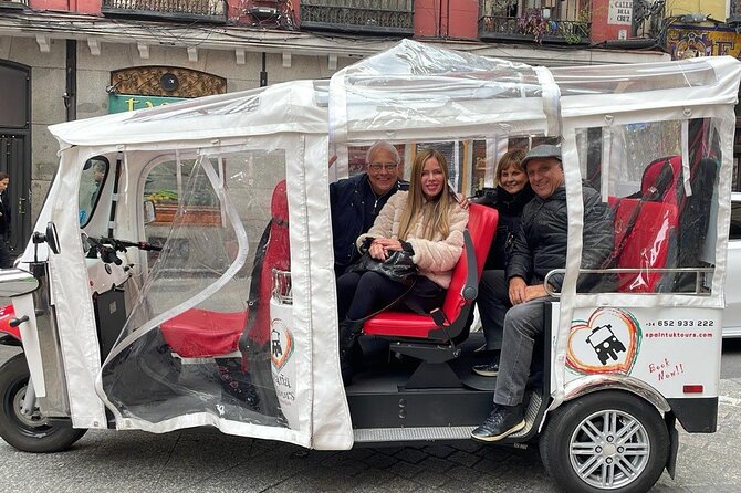 1 Hour Private Tuk Tuk Tour in Madrid - Tour Details