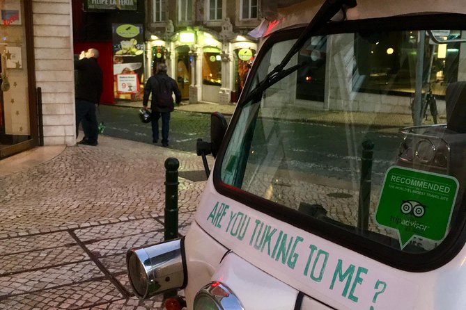 1.30Hour Lisbon Street Christmas Lights Tour - Private Tuk - Meeting Point and Inclusions