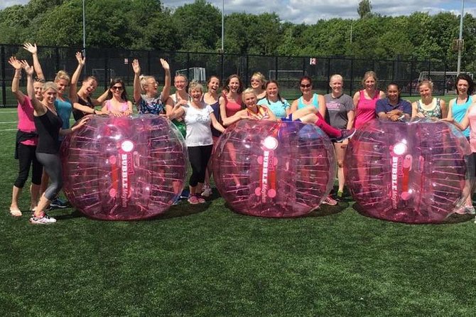 1-Hour Bournemouth Bubble and Zorb Football Ticket 15 Players - Private Experience for 15 People
