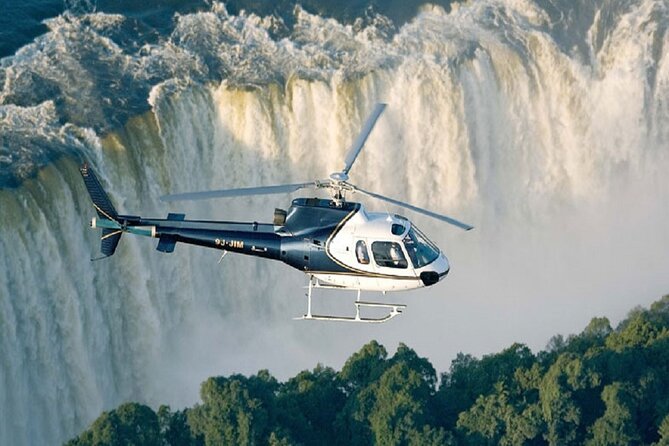 12 – 15 Minutes Helicopter Flight Over The Victoria Falls