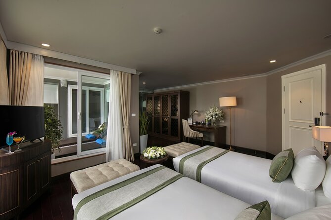 2 Days Era Cruise in Halong Bay and Lan Ha Bay From Hanoi - Accommodation and Amenities