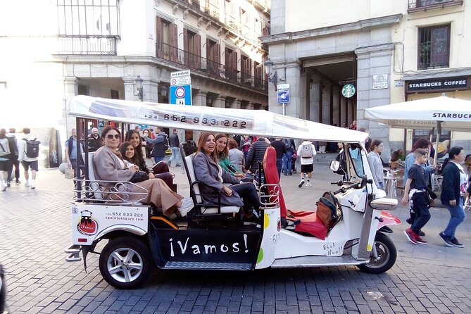 2 Hours Private Tuk Tuk Tour in Madrid