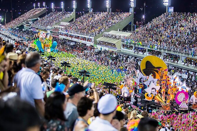 2025 Carnival Marquês De Sapucaí in Rio With Shuttle Sector 7
