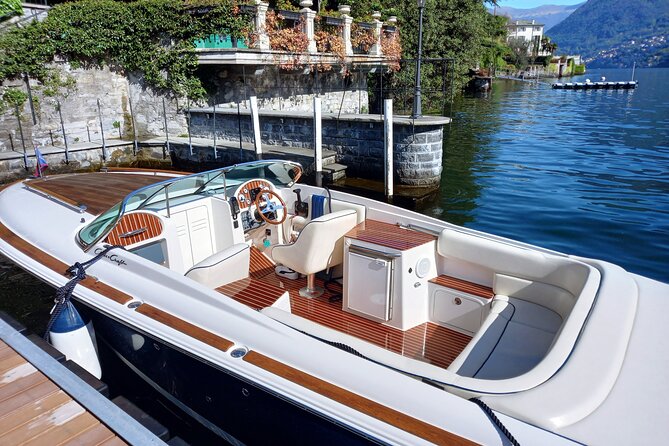 4 Hours Boat Tour With Luxury Motorboat at Lake Como - Inclusions