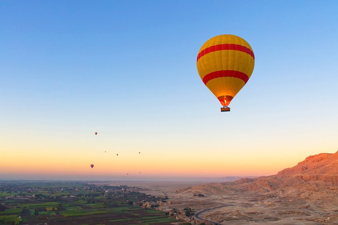 5 Tours.Luxor Supper Balloon,Kings Valley,Sailing Felucca,City Tour,Camel Ride - Kings Valley Tour Details