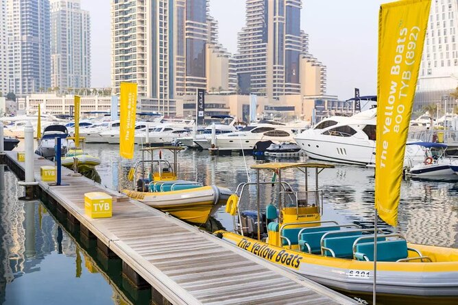 60 Minutes Dubai Yellow Boat Marina Tour - Tour Details