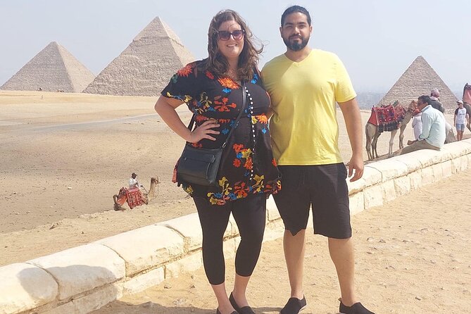 8-Hour Private Tour Giza Pyramids, Egyptian Museum and Bazaar From Cairo - Pickup Information
