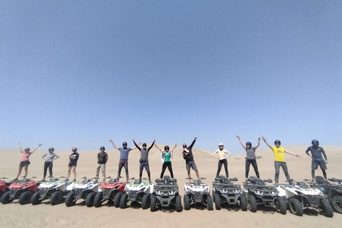 Adventure in ATVs Through the Dunes of Ica