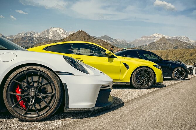 Afternoon Guided Tour of the Dolomites With Your Own Sports Car