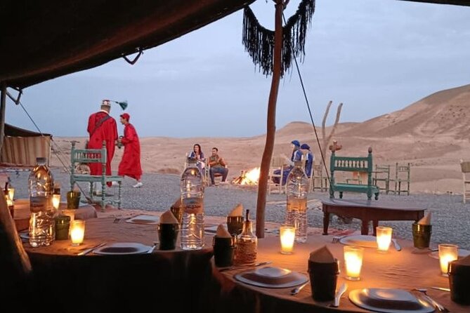 Agafay Sunset Dinner and Camel Ride - Activity Overview