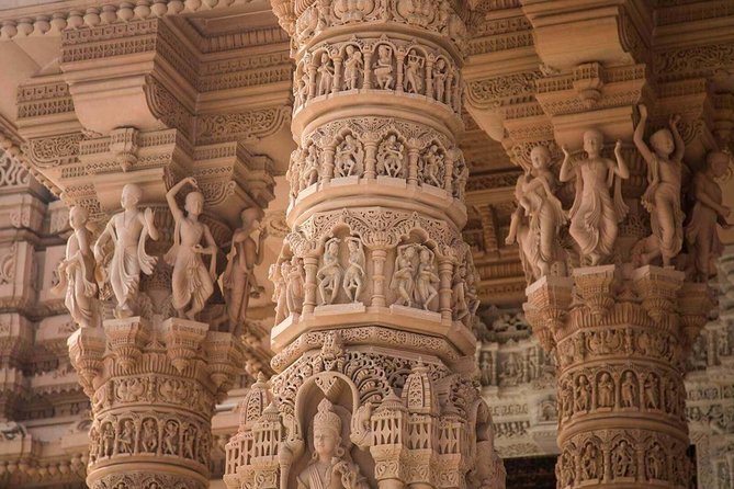 Akshardham Temple & Evening Water Fountain Show & Rickshaw Ride in Neighborhood - Tour Overview